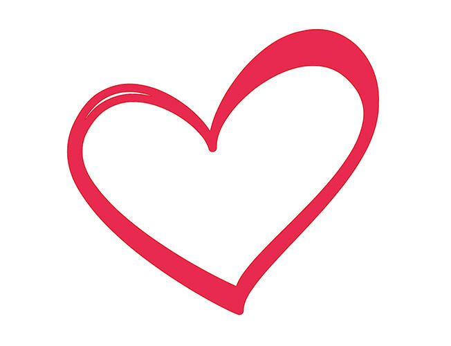 draw heart